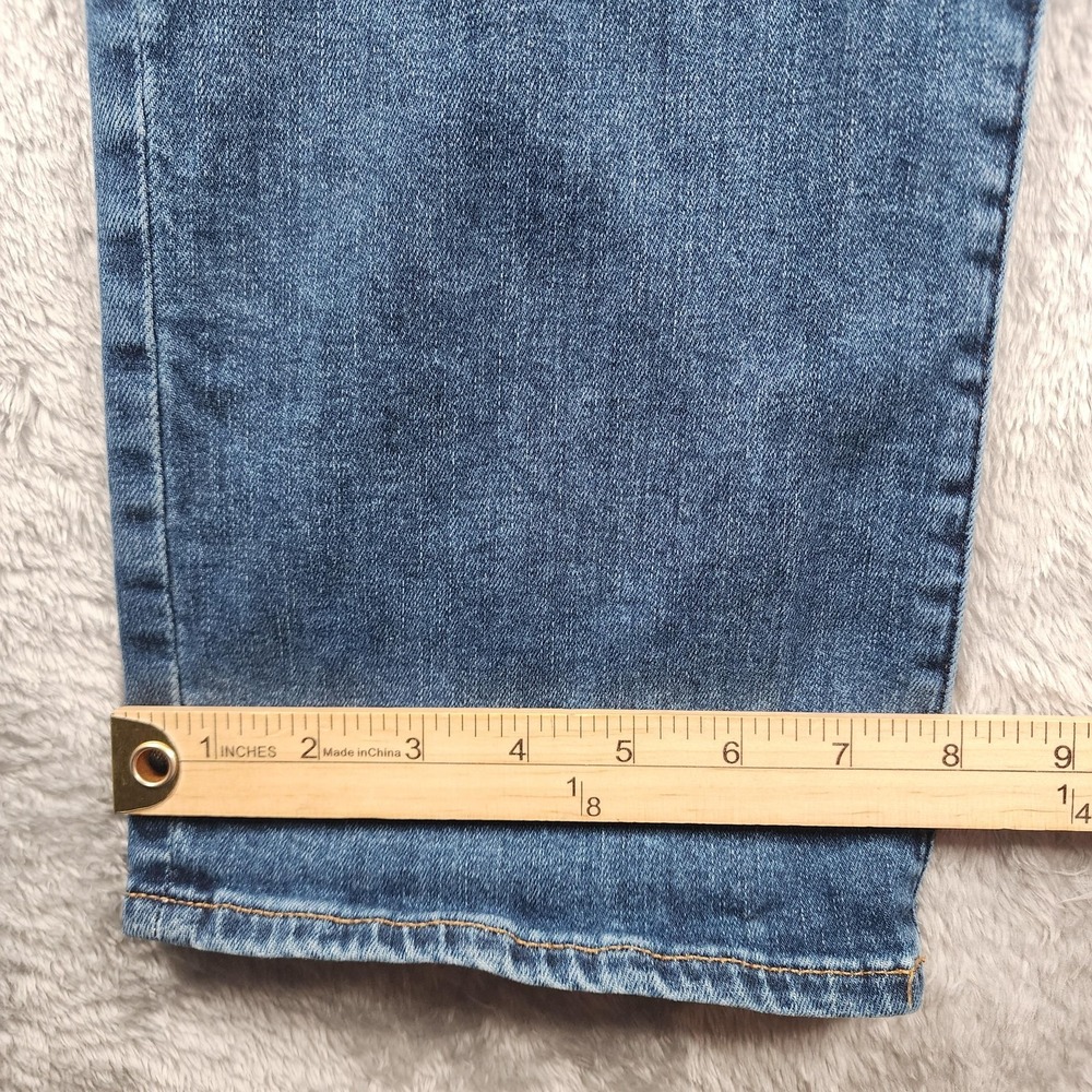 American Eagle Pants Mens 32x32 (Fits 30x30) Blue Original Bootcut Denim Stretch - Picture 2 of 13